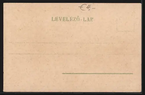 AK Budapest, Milleniums-Denkmal