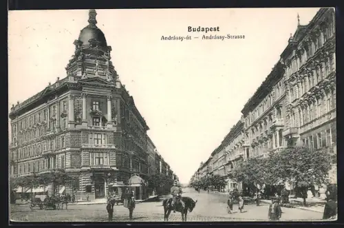 AK Budapest, Andrássy-Strasse