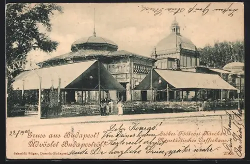 AK Budapest, Neustädtisches Caffeehaus