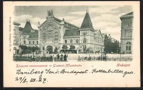 AK Budapest, Central-Markthalle