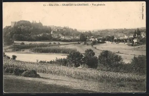 AK Grancey-le-Chateau, Vue generale
