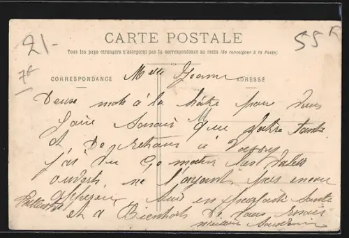 AK Grancey-le-Chateau, Vue generale