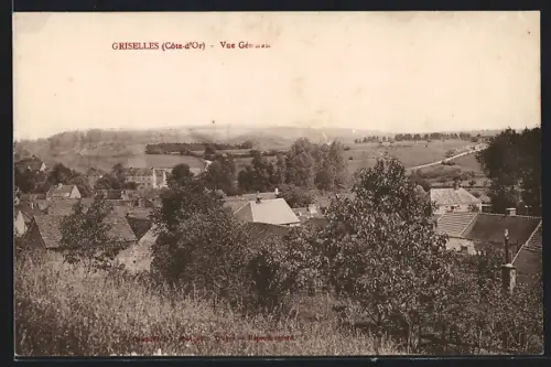 AK Griselles /Cote-d`Or, Vue Generale