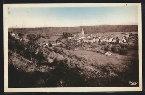 AK Gurgy-le-Chateau, Vue generale