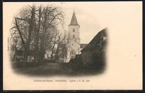 AK Epoisses /Semur, Eglise