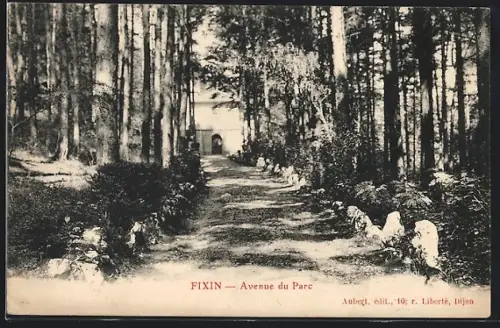 AK Fixin, Avenue du Parc