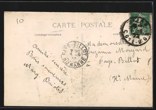 AK Corcelles-les-Monts, Vue Generale