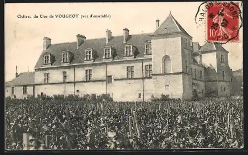 AK Clos Vougeot, Chateau du Clos Vougeot, Vue d`ensemble