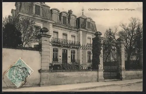 AK Chatillon-sur-Seine, La Caisse d`Epargne