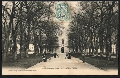 AK Chatillon-sur-Seine, Le Cours l`Abbé