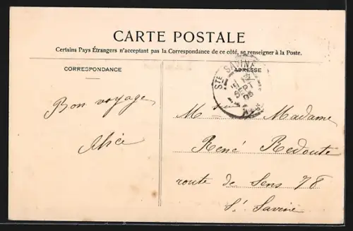 AK Chatillon-sur-Seine, Le Cours l`Abbé