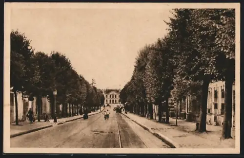 AK Chatillon-sur-Seine, Avenue de la Gare