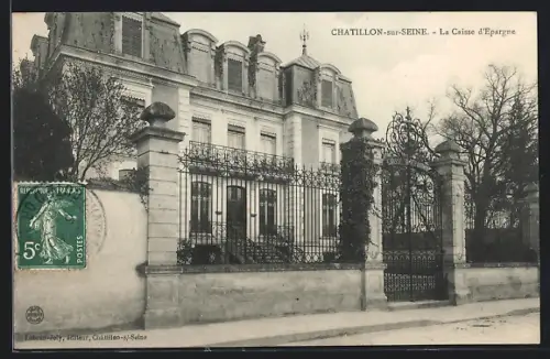 AK Chatillon-sur-Seine, La Caisse d`Epargne