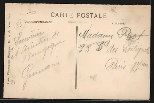 AK Beire-le-Chatel, La Cascade