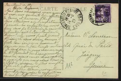 AK Bouillard /Cote-d`Or, Vue generale