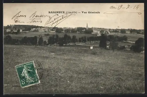 AK Baigneux /Cote-d`Or, Vue Generale