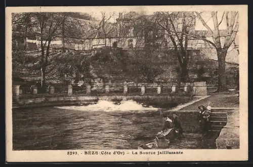 AK Bèze /Cote-d`Or, La Source jaillissante