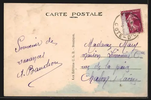 AK Bèze /Cote-d`Or, La Source jaillissante