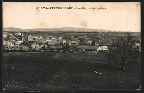 AK Agey-le-Pittoresque, Vue generale