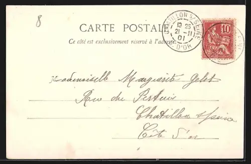 AK Chatillon-sur-Seine, Hotel du XVIIe siècle