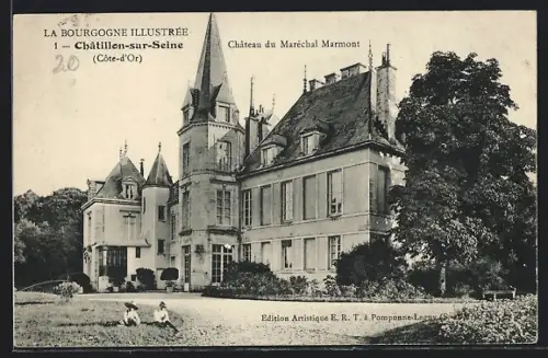AK Chatillon-sur-Seine, Chateau du Marechal Marmont