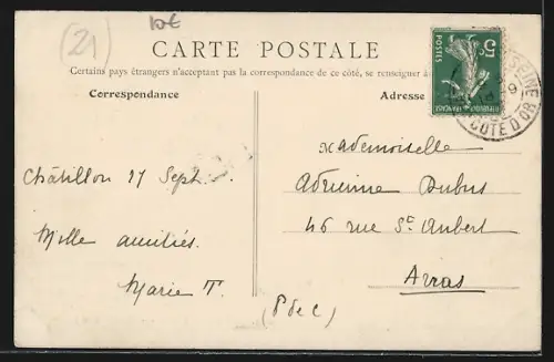 AK Chatillon-sur-Seine, Chateau du Marechal Marmont