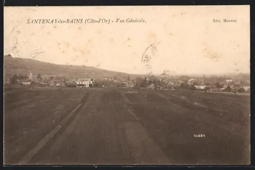 AK Santenay-les-Bains, Vue generale