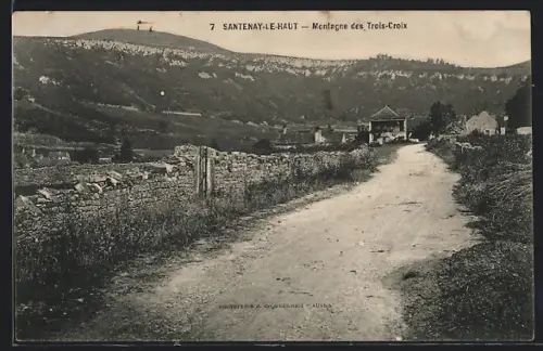 AK Santenay-le-Haut, Montagne des Trois-Croix