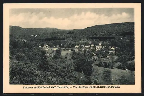 AK Ste-Marie-sur-Ouche, Vue Generale