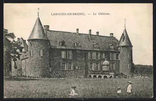 AK Laroche-en-Brénil, Le Chateau