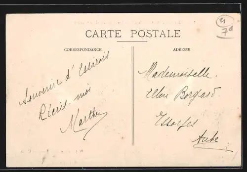 AK Recey-sur-Ource, La Vallée de l`Ource