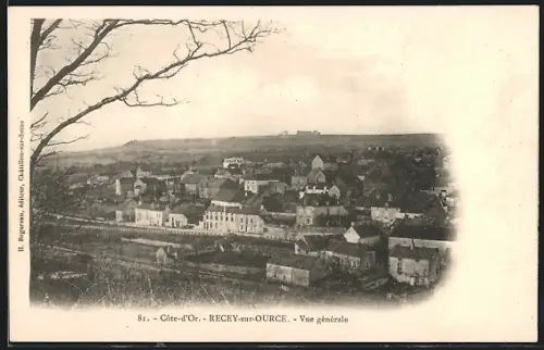 AK Recey-sur-Ource, Vue generale