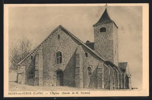 AK Recey-sur-Ource, L`Eglise