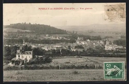 AK Pouilly-en-Auxois, Vue Generale