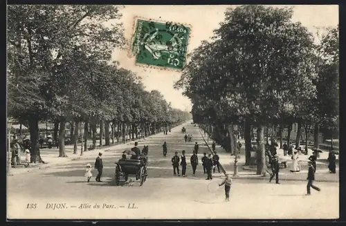 AK Dijon, Allée du Parc