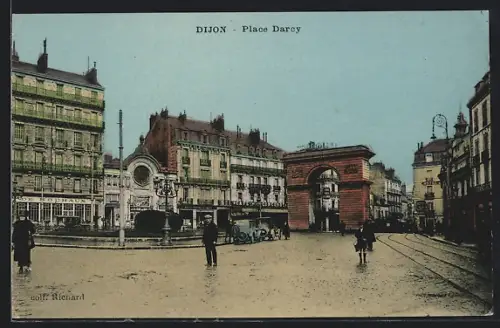 AK Dijon, Place Darcy, Panorama