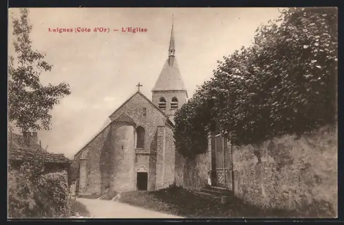 AK Laignes /Cote-d`Or, L`Eglise