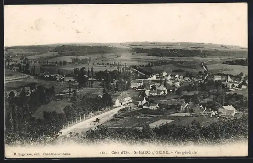 AK St-Marc-s-Seine /Côte-d`Or, Vue générale