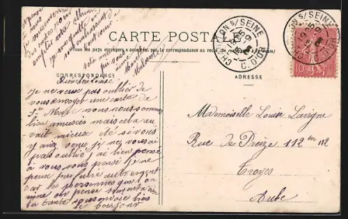 AK St-Marc-s-Seine /Côte-d`Or, Vue générale