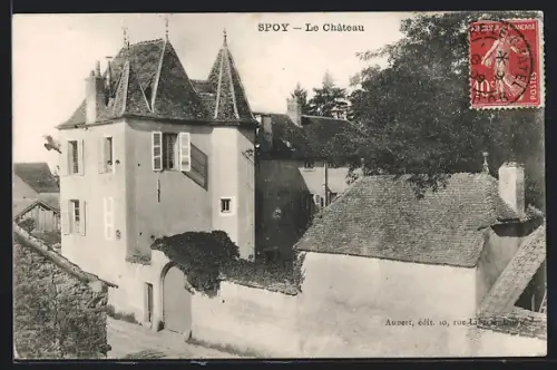 AK Spoy, Le Chateau, Ansicht vom Schloss