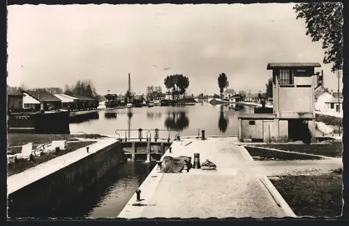 AK St-Jean-de-Losne /Côte-d`Or, Le Canal de Bourgogne