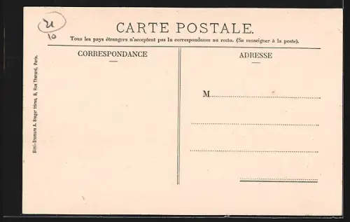 AK Sombernon, Vue générale du village et chemin rural