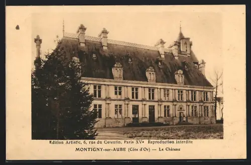 AK Montigny-sur-Aube /Côte-d`Or, Le Château