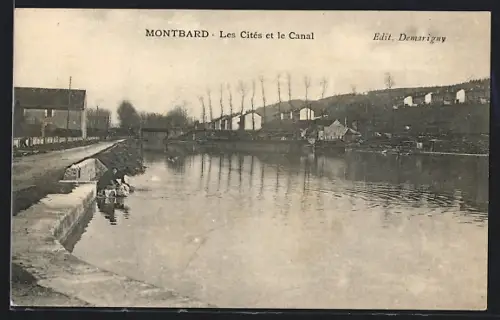 AK Montbard, Les Cités et le Canal
