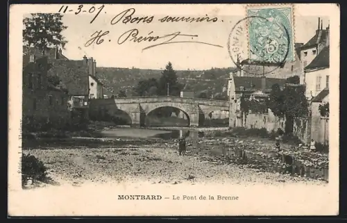 AK Montbard, Le Pont de la Brenne