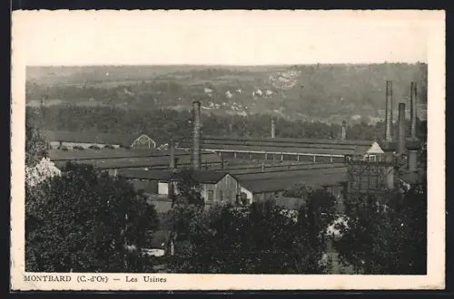 AK Montbard /Côte-d`Or, Les Usines