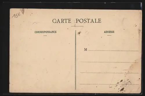 AK Rouvray, Café du Soleil, La Grande-Rue