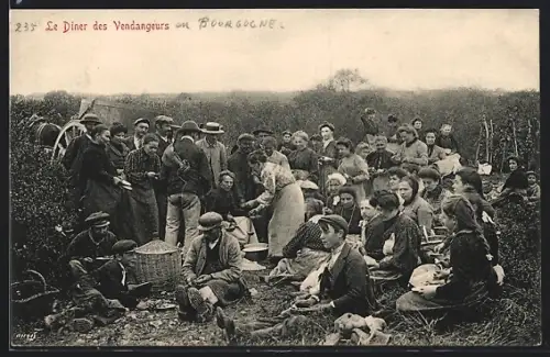 AK Bourgogne, Le Diner des Vendangeurs