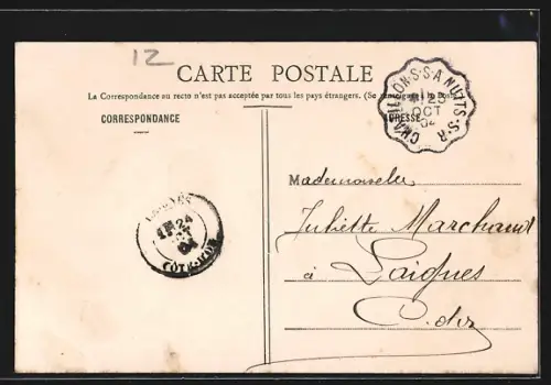 AK Chatillon-sur-Seine, L`Avenue de la Gare