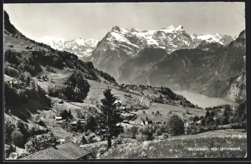 AK Morschach, Panorama mit Urirotstock